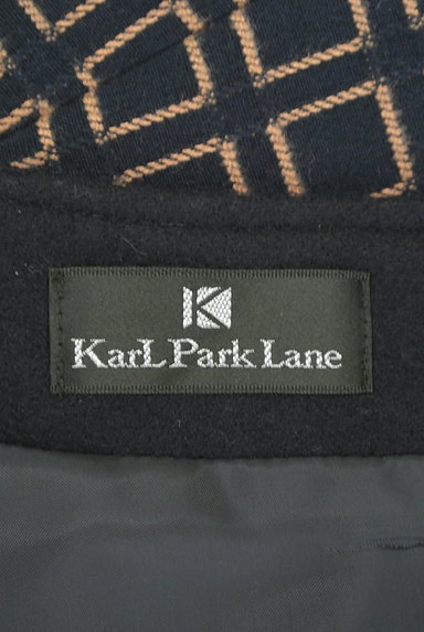 KarL Park Lane（カールパークレーン）の古着「ミディ丈スクエア柄起毛スカート（スカート）」大画像６へ
