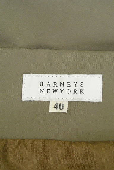 BARNEYS NEWYORK（バーニーズニューヨーク）の古着「ミディ丈微光沢タックスカート（スカート）」大画像６へ