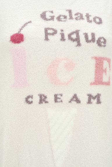 gelato pique（ジェラートピケ）の古着「キュートロゴニット（ニット）」大画像５へ