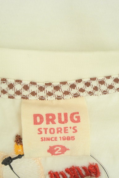 drug store's（ドラッグストアーズ）の古着「ブタさん刺繍のＴシャツ（Ｔシャツ）」大画像６へ