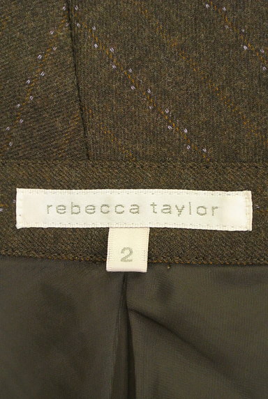 REBECCA TAYLOR（レベッカテイラー）の古着「裾フリルヘリンボーンスカート（スカート）」大画像６へ