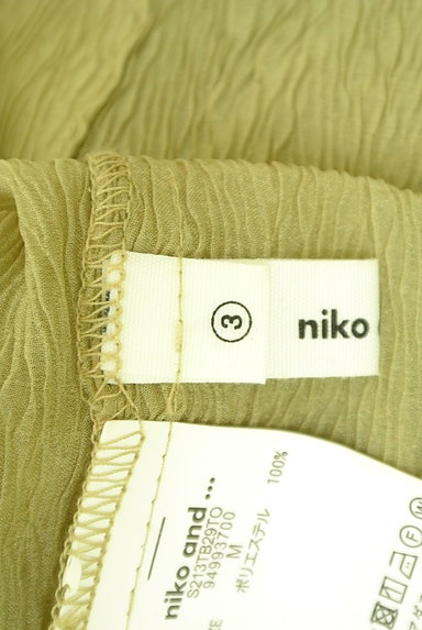 niko and...（ニコ アンド）の古着「シアーシフォンミドルシャツ（ブラウス）」大画像６へ