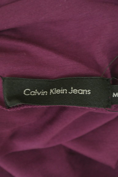 Calvin Klein（カルバンクライン）の古着「ラインストーンロゴモックネックカットソー（カットソー・プルオーバー）」大画像６へ