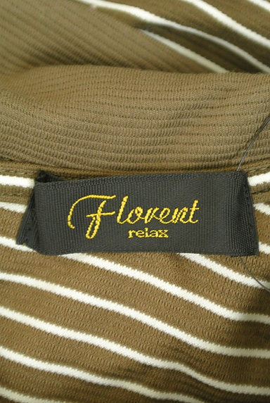 FLORENT（フローレント）の古着「襟付きボーダーワンピース（ワンピース・チュニック）」大画像６へ