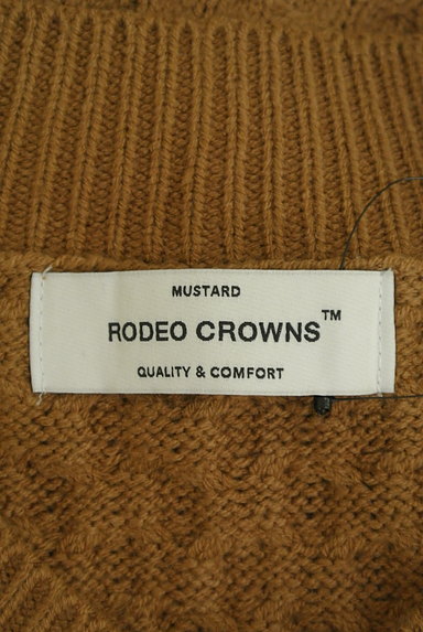 RODEO CROWNS（ロデオクラウン）の古着「Vネックドロップショルダーニット（セーター）」大画像６へ