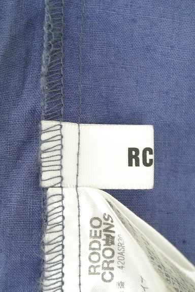 RODEO CROWNS（ロデオクラウン）の古着「オープンカラーリネン混シャツ（カットソー・プルオーバー）」大画像６へ