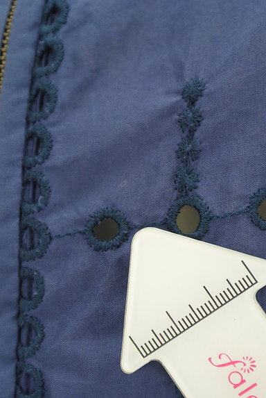 HIROKO BIS（ヒロコビス）の古着「カットワーク刺繍ブルゾン（ブルゾン・スタジャン）」大画像５へ