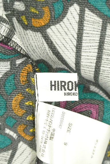 HIROKO BIS（ヒロコビス）の古着「タンク付き花柄カットソー（カットソー・プルオーバー）」大画像６へ