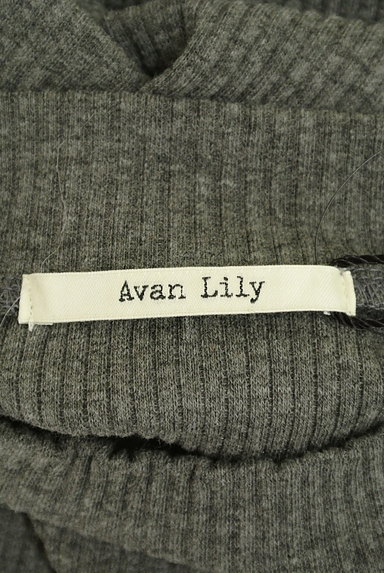 Avan Lily（アヴァンリリィ）の古着「五分袖モックネックリブニット（ニット）」大画像６へ