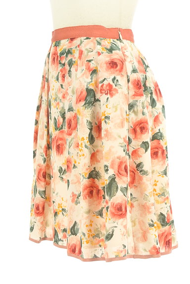 LAISSE PASSE（レッセパッセ）の古着「花柄シフォン膝上丈スカート（スカート）」大画像３へ