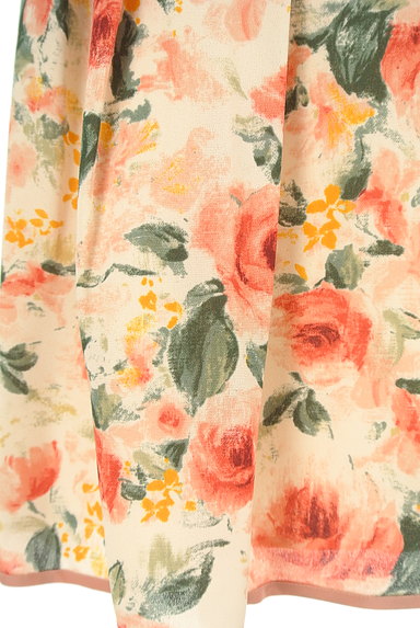 LAISSE PASSE（レッセパッセ）の古着「花柄シフォン膝上丈スカート（スカート）」大画像５へ