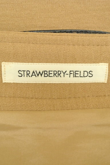 STRAWBERRY-FIELDS（ストロベリーフィールズ）の古着「リボンベルト付き膝丈スカート（スカート）」大画像６へ