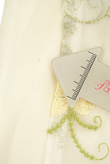 axes femme（アクシーズファム）の古着「刺繍入りボリューム袖シフォンプルオーバー（カットソー・プルオーバー）」大画像５へ