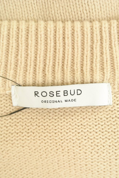 ROSE BUD（ローズバッド）の古着「ドロップショルダーVネックニット（ニット）」大画像６へ