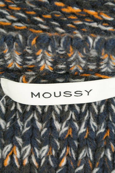 MOUSSY（マウジー）の古着「ミックスニットプルオーバー（ニット）」大画像６へ