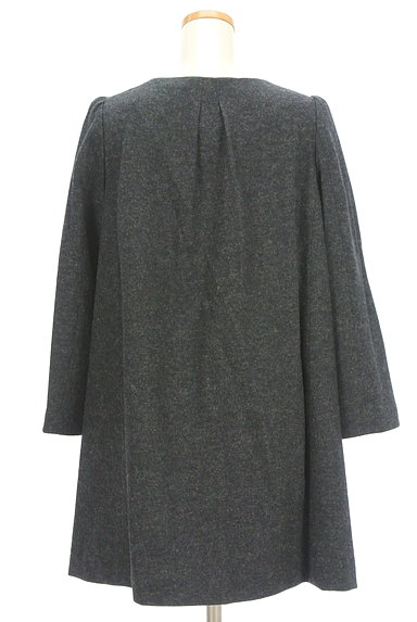 Couture Brooch（クチュールブローチ）の古着「リボン付きAラインコート（コート）」大画像２へ