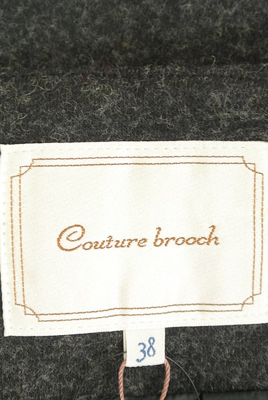 Couture Brooch（クチュールブローチ）の古着「リボン付きAラインコート（コート）」大画像６へ
