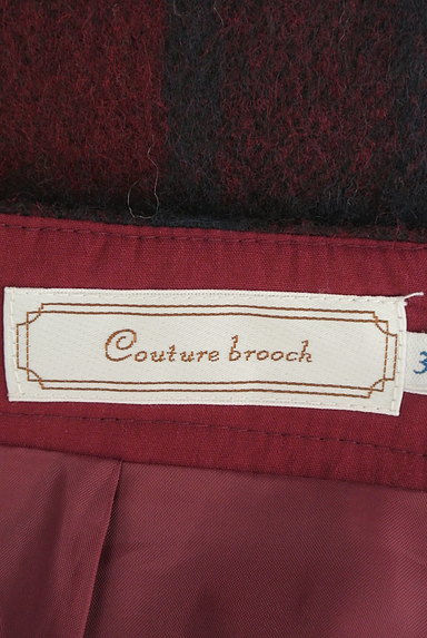 Couture Brooch（クチュールブローチ）の古着「チェック柄ラップ風ミニスカート（ミニスカート）」大画像６へ