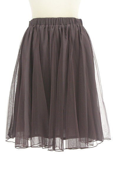 Couture Brooch（クチュールブローチ）の古着「膝丈チュールスカート（スカート）」大画像１へ