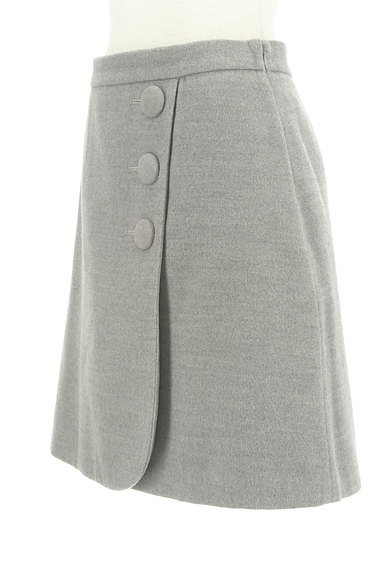 Couture Brooch（クチュールブローチ）の古着「ラップ風起毛ミニスカート（ミニスカート）」大画像３へ