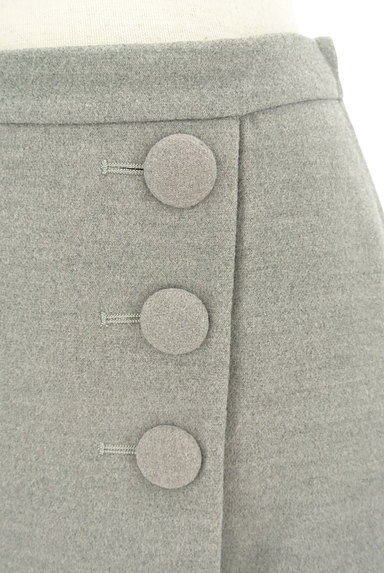 Couture Brooch（クチュールブローチ）の古着「ラップ風起毛ミニスカート（ミニスカート）」大画像４へ