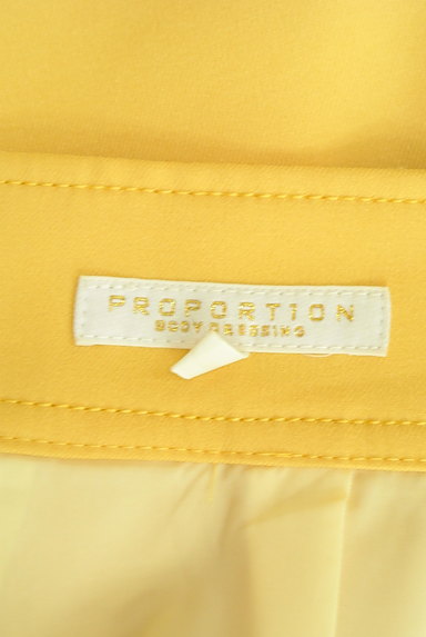PROPORTION BODY DRESSING（プロポーションボディ ドレッシング）の古着「ウエストリボン微光沢スカート（スカート）」大画像６へ