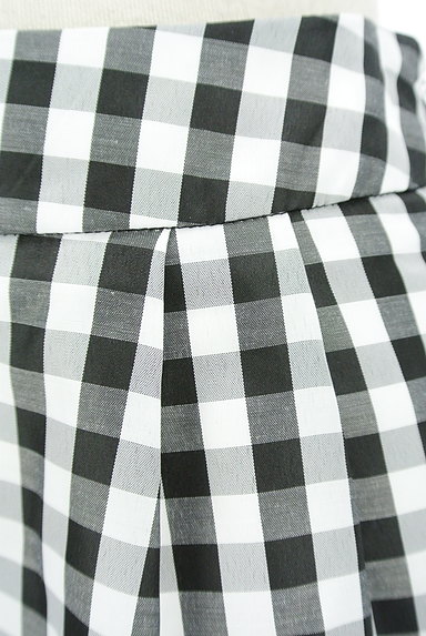 MERCURYDUO（マーキュリーデュオ）の古着「チェック柄＋レース膝上丈スカート（ミニスカート）」大画像４へ