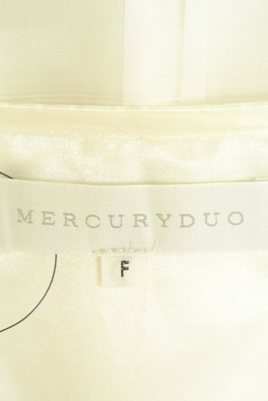 MERCURYDUO（マーキュリーデュオ）の古着「チェック柄ウエストゴムワンピース（ワンピース・チュニック）」大画像６へ