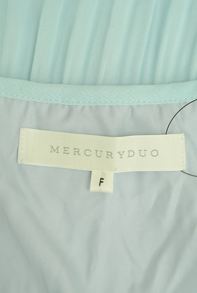 MERCURYDUO（マーキュリーデュオ）の古着「プリーツフレアシフォンカットソー（カットソー・プルオーバー）」大画像６へ