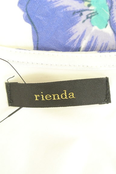rienda（リエンダ）の古着「フラワープリントミニワンピース（キャミワンピース）」大画像６へ