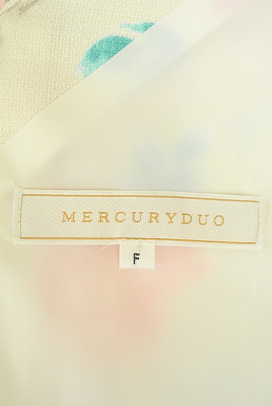 MERCURYDUO（マーキュリーデュオ）の古着「サイド切替花柄ワンピース（ワンピース・チュニック）」大画像６へ