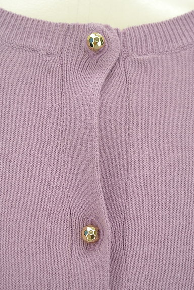 PROPORTION BODY DRESSING（プロポーションボディ ドレッシング）の古着「ゴールドボタンニットカーデ（カーディガン・ボレロ）」大画像４へ