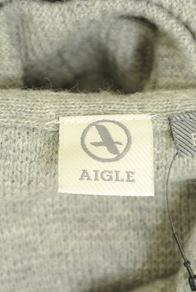 Aigle（エーグル）の古着「カシュクールフーディニットカーデ（カーディガン・ボレロ）」大画像６へ