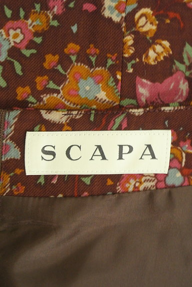 SCAPA（スキャパ）の古着「ペイズリー花柄ミモレ丈スカート（ロングスカート・マキシスカート）」大画像６へ