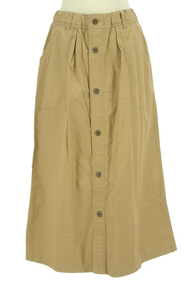 CUBE SUGAR（キューブシュガー）の古着「フロントボタンチノスカート（ロングスカート・マキシスカート）」大画像１へ