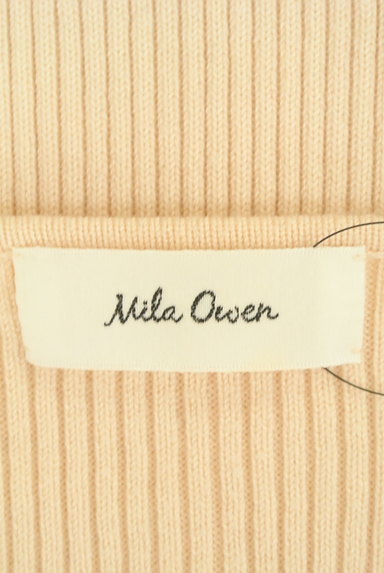Mila Owen（ミラオーウェン）の古着「デザインスリットリブニット（ニット）」大画像６へ