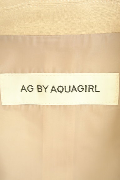 AG by aquagirl（エージーバイアクアガール）の古着「ダブルボタンリネンジャケット（ジャケット）」大画像６へ