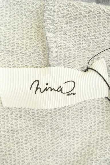 Ninamew（ニーナミュウ）の古着「ロゴ＆ハート刺繍スウェットパーカー（スウェット・パーカー）」大画像６へ