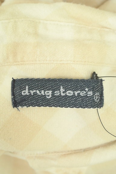 drug store's（ドラッグストアーズ）の古着「カラフルロゴのフランネルシャツ（カジュアルシャツ）」大画像６へ