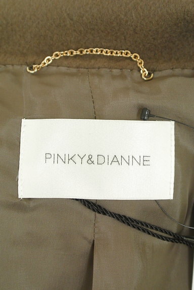 Pinky＆Dianne（ピンキー＆ダイアン）の古着「ウエストリボンラグランロングコート（コート）」大画像６へ