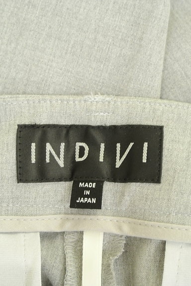 INDIVI（インディヴィ）の古着「ストレッチテーパードパンツ（パンツ）」大画像６へ