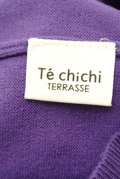 Te chichi（テチチ）の古着「Vネック半袖ニットカーディガン（カーディガン・ボレロ）」大画像６へ
