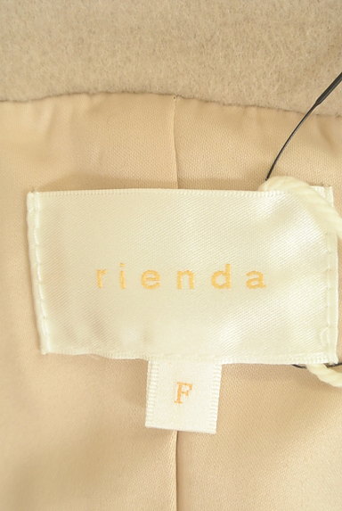 rienda（リエンダ）の古着「ベルト付き起毛ロングコート（コート）」大画像６へ