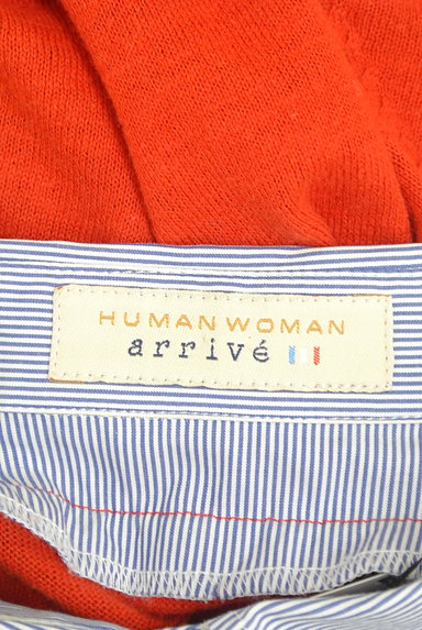 HUMAN WOMAN（ヒューマンウーマン）の古着「羽織り風ストライプシャツワンピース（ワンピース・チュニック）」大画像６へ