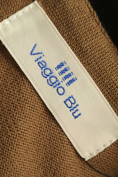 Viaggio Blu（ビアッジョブルー）の古着「きらきらビジュー襟ニット（ニット）」大画像６へ