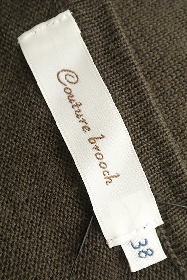 Couture Brooch（クチュールブローチ）の古着「きらきら花レース７分袖ニット（ニット）」大画像６へ