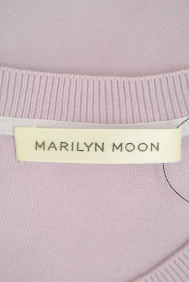 MARILYN MOON（マリリンムーン）の古着「バックチュールのビジューカーデ（カーディガン・ボレロ）」大画像６へ
