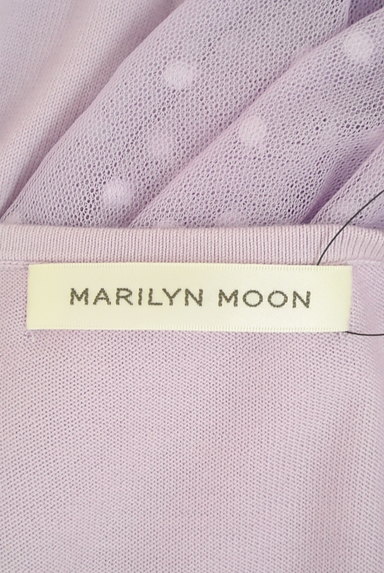 MARILYN MOON（マリリンムーン）の古着「ドビーチュール切替７分袖ニット（ニット）」大画像６へ