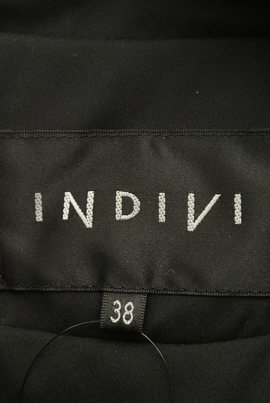 INDIVI（インディヴィ）の古着「ボリュームネックフーディブルゾン（ブルゾン・スタジャン）」大画像６へ