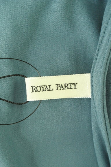 ROYAL PARTY（ロイヤルパーティ）の古着「とろみ切替ロングワンピース（ワンピース・チュニック）」大画像６へ